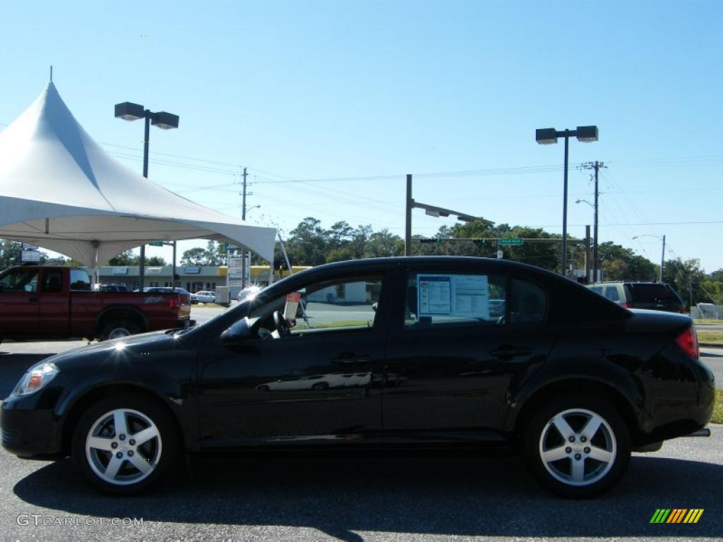 2010 Cobalt LT Sedan - Black / Ebony photo #2