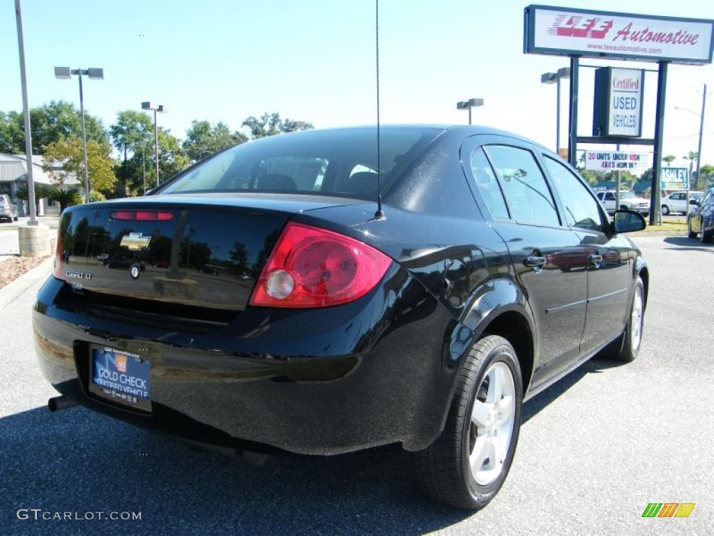 2010 Cobalt LT Sedan - Black / Ebony photo #5