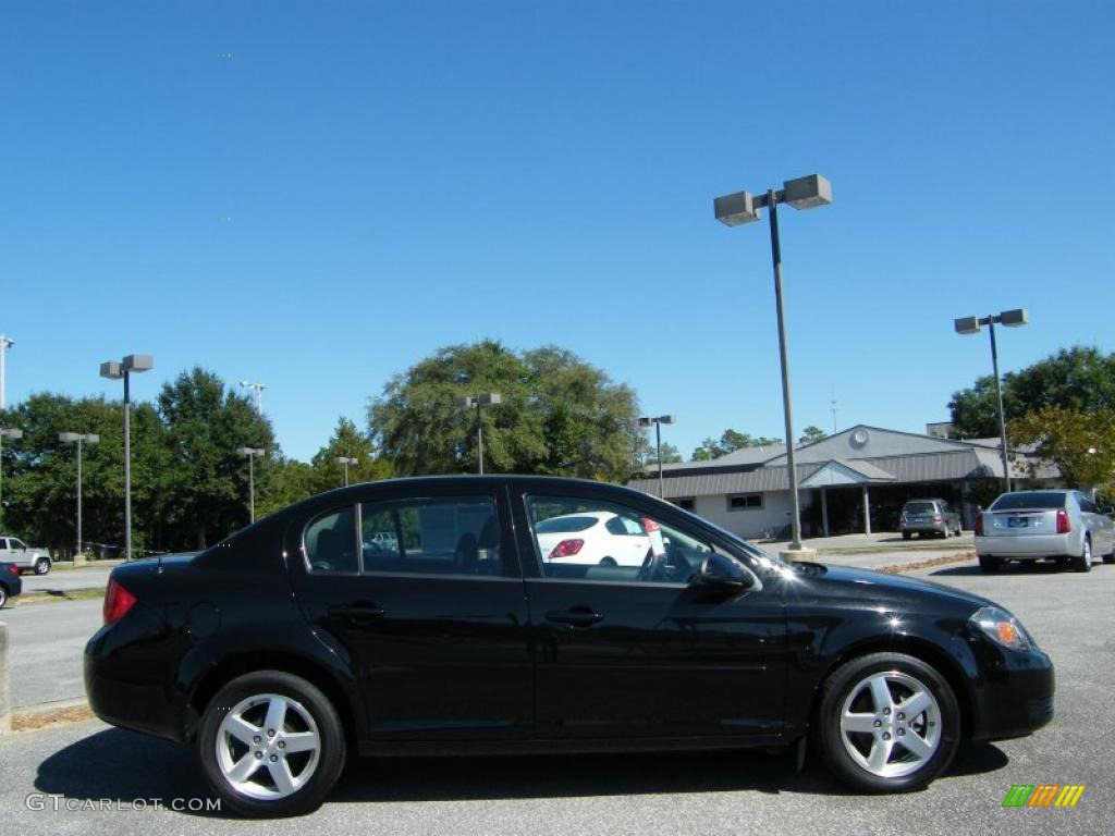 2010 Cobalt LT Sedan - Black / Ebony photo #6