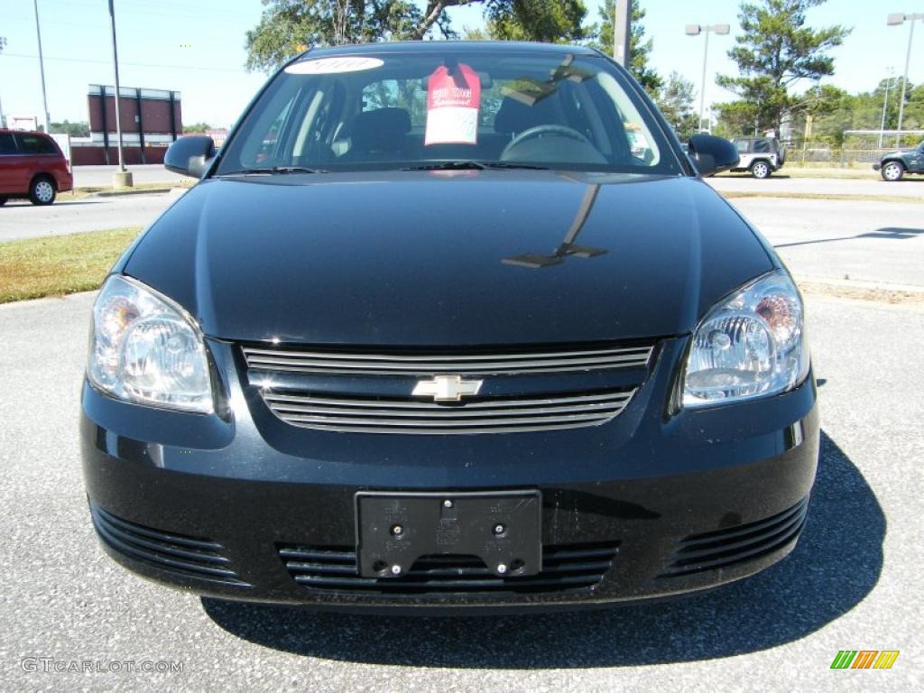 2010 Cobalt LT Sedan - Black / Ebony photo #8