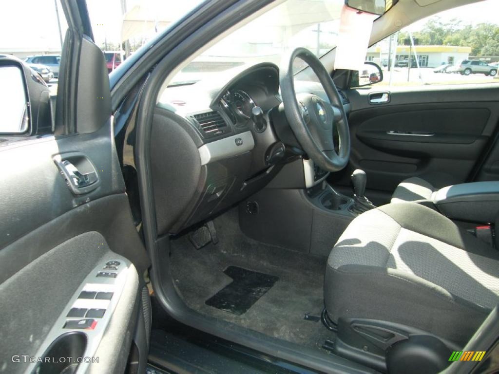 2010 Cobalt LT Sedan - Black / Ebony photo #13