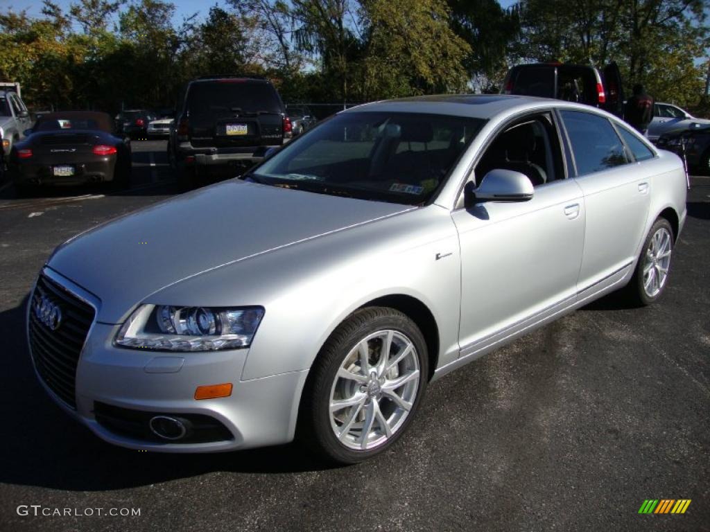 Ice Silver Metallic 2011 Audi A6 3.0T quattro Sedan Exterior Photo #38582560