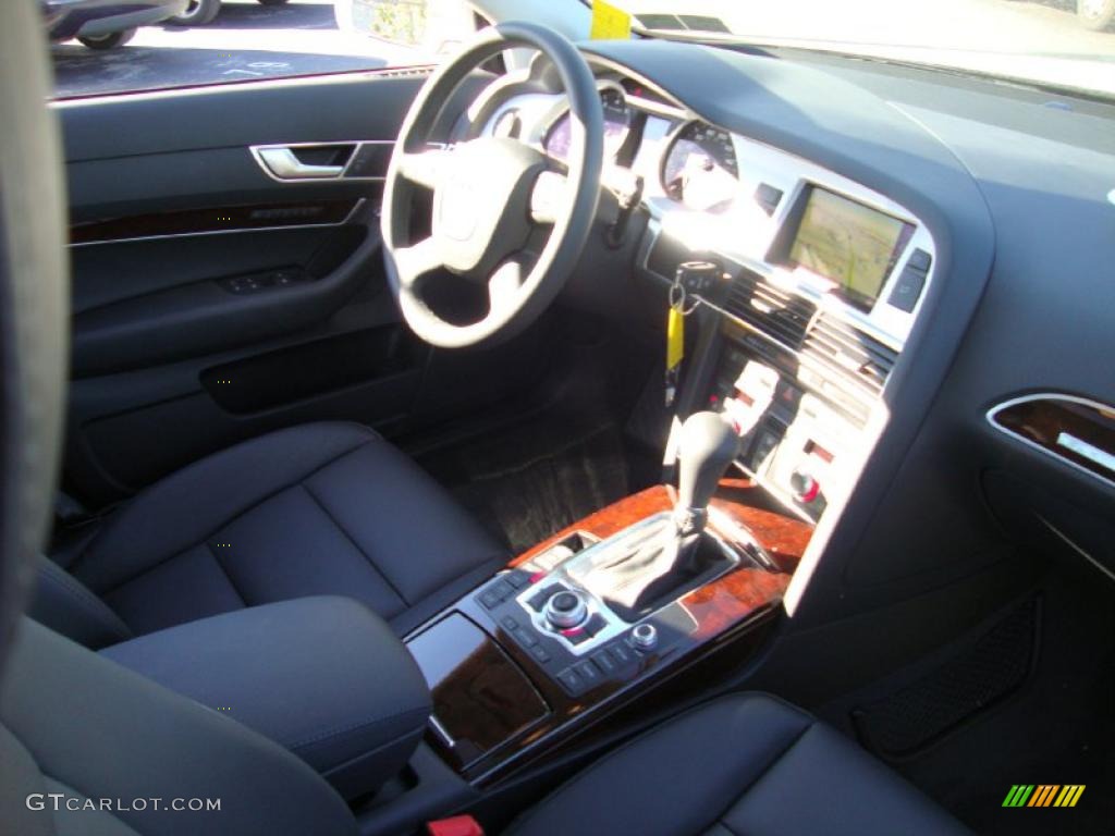 Black Interior 2011 Audi A6 3.0T quattro Sedan Photo #38582884