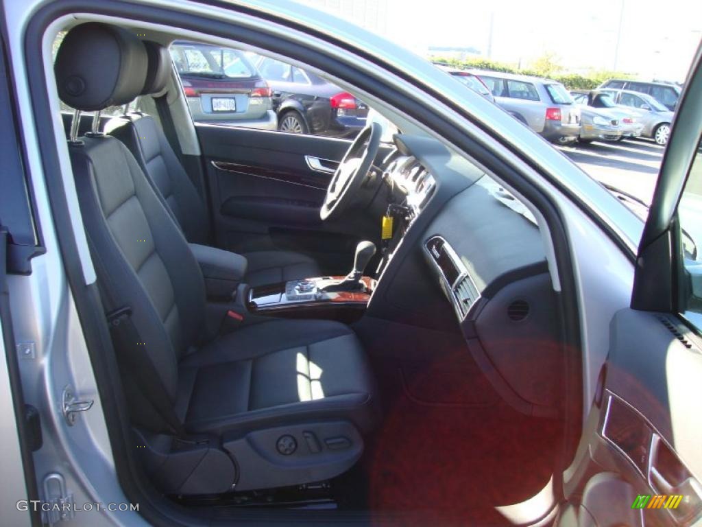 Black Interior 2011 Audi A6 3.0T quattro Sedan Photo #38582900
