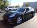 Basalt Black Metallic - Panamera Turbo Photo No. 2