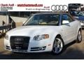 Ibis White - A4 2.0T quattro Cabriolet Photo No. 1
