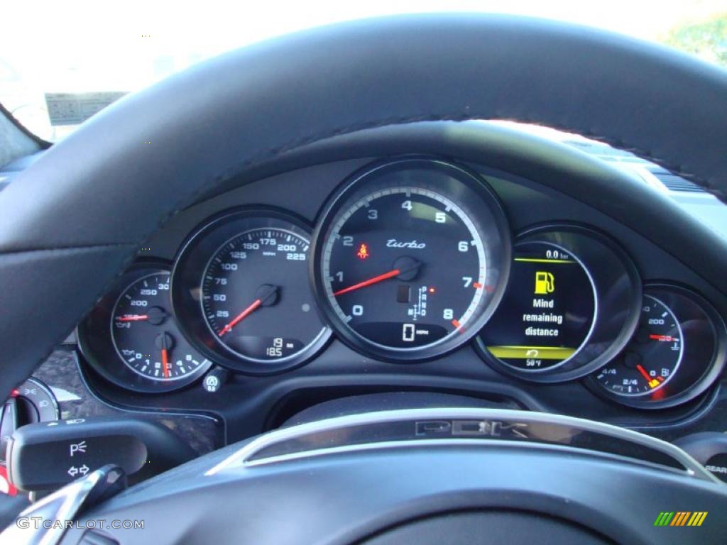 2011 Porsche Panamera Turbo Gauges Photo #38583788
