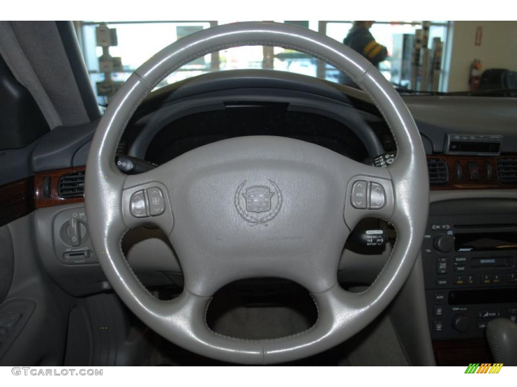 1999 Cadillac Seville SLS Pewter Steering Wheel Photo #38583912