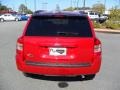 2010 Inferno Red Crystal Pearl Jeep Compass Latitude  photo #3