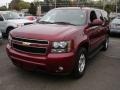 2010 Red Jewel Tintcoat Chevrolet Suburban LT 4x4  photo #1