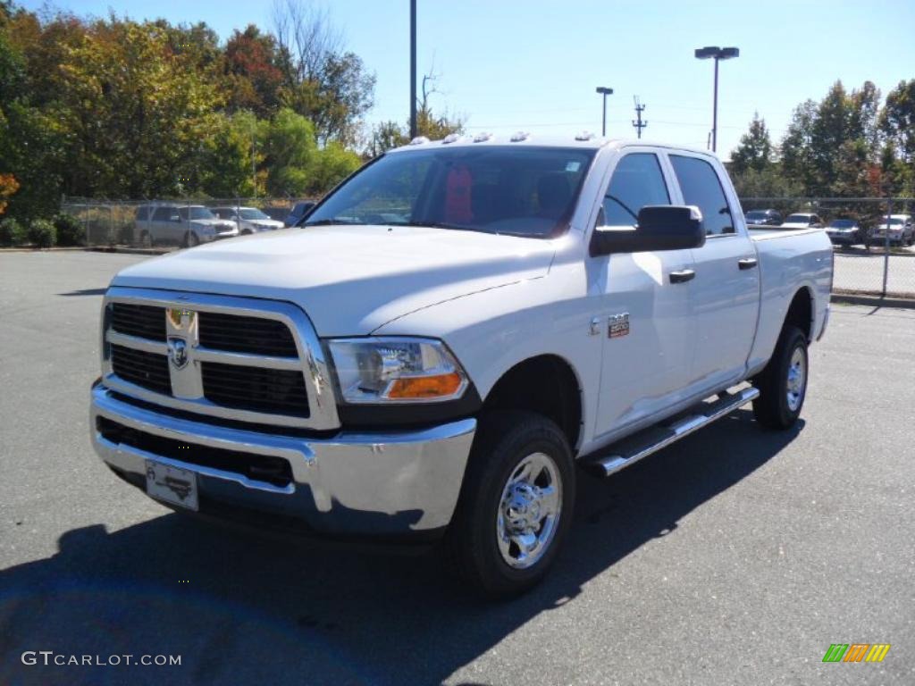 2011 Ram 2500 HD ST Crew Cab 4x4 - Bright White / Dark Slate/Medium Graystone photo #1