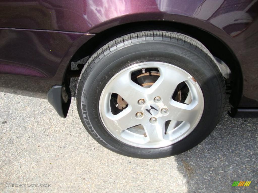 1999 Honda Accord EX V6 Coupe Wheel Photo #38585877