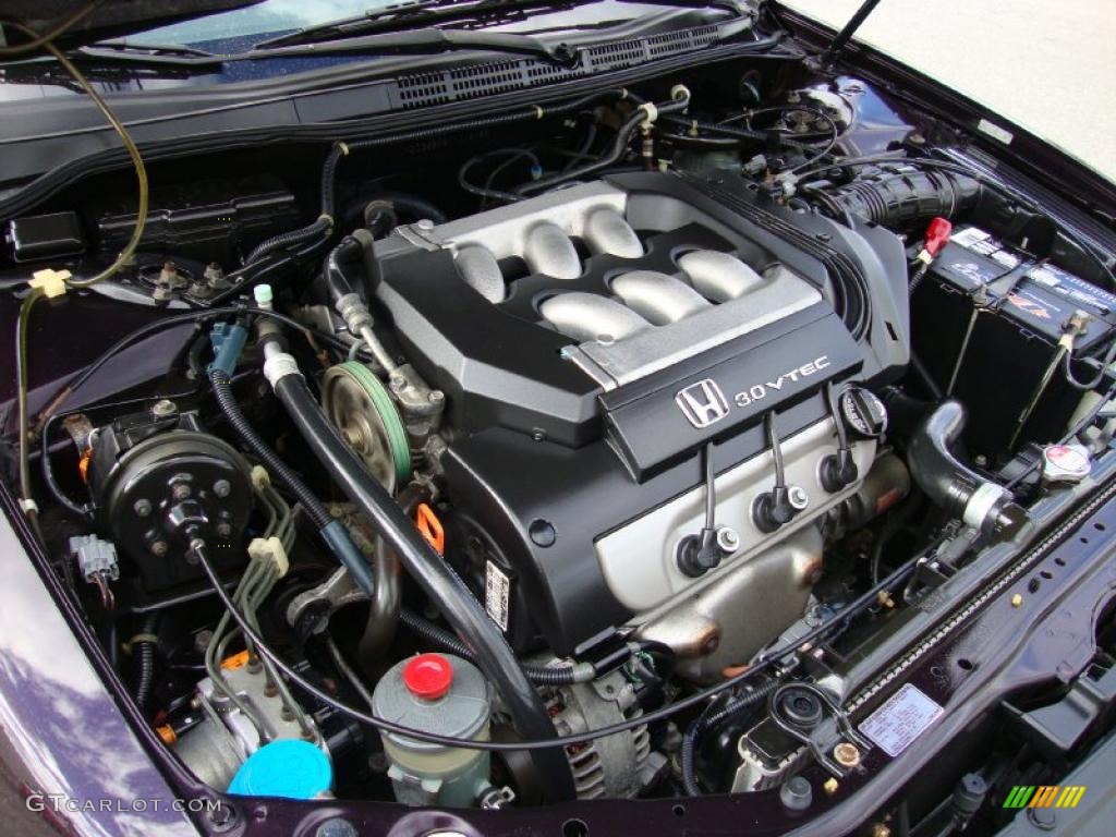 1999 Honda Accord EX V6 Coupe 3.0L SOHC 24V VTEC V6 Engine Photo #38585941
