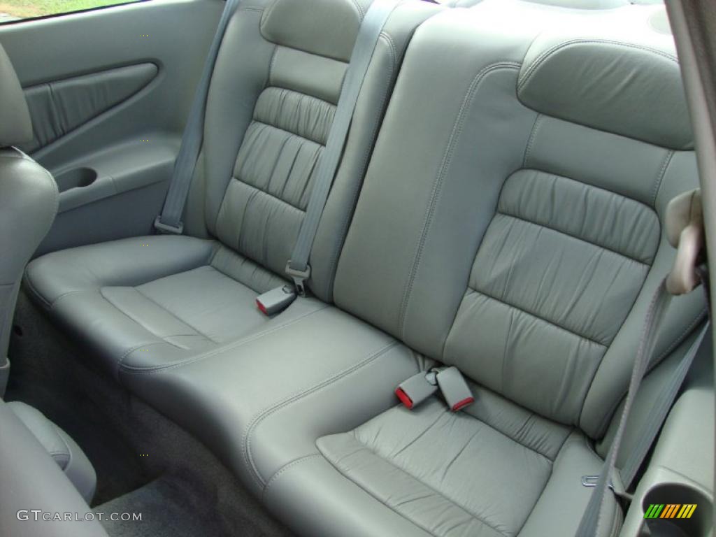 Gray Interior 1999 Honda Accord EX V6 Coupe Photo #38586041