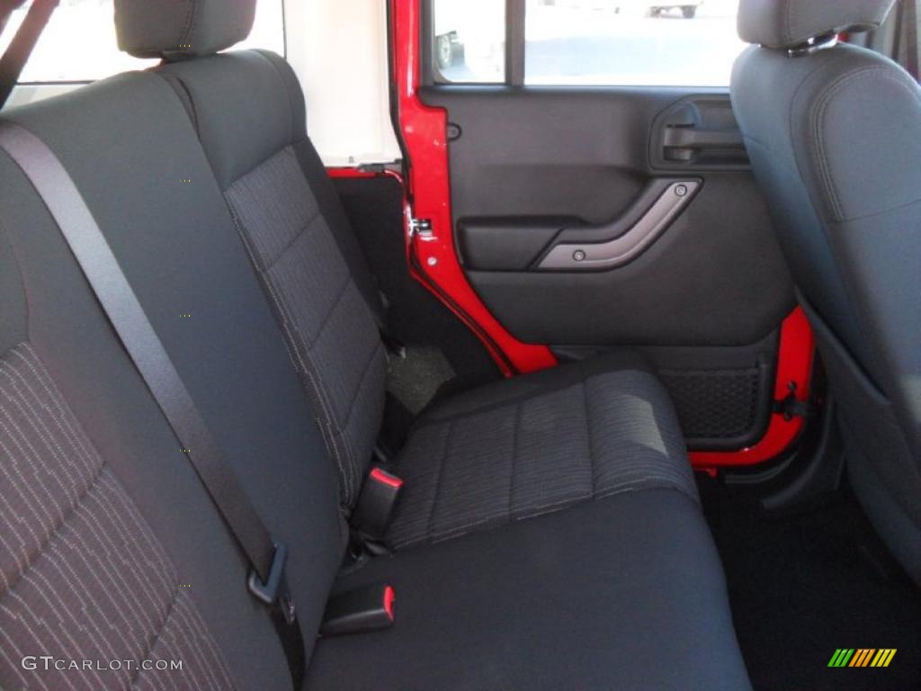 2011 Wrangler Unlimited Sport 4x4 - Flame Red / Black photo #18