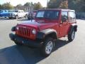 2011 Flame Red Jeep Wrangler Sport 4x4  photo #1