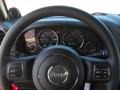 Black 2011 Jeep Wrangler Sport 4x4 Steering Wheel