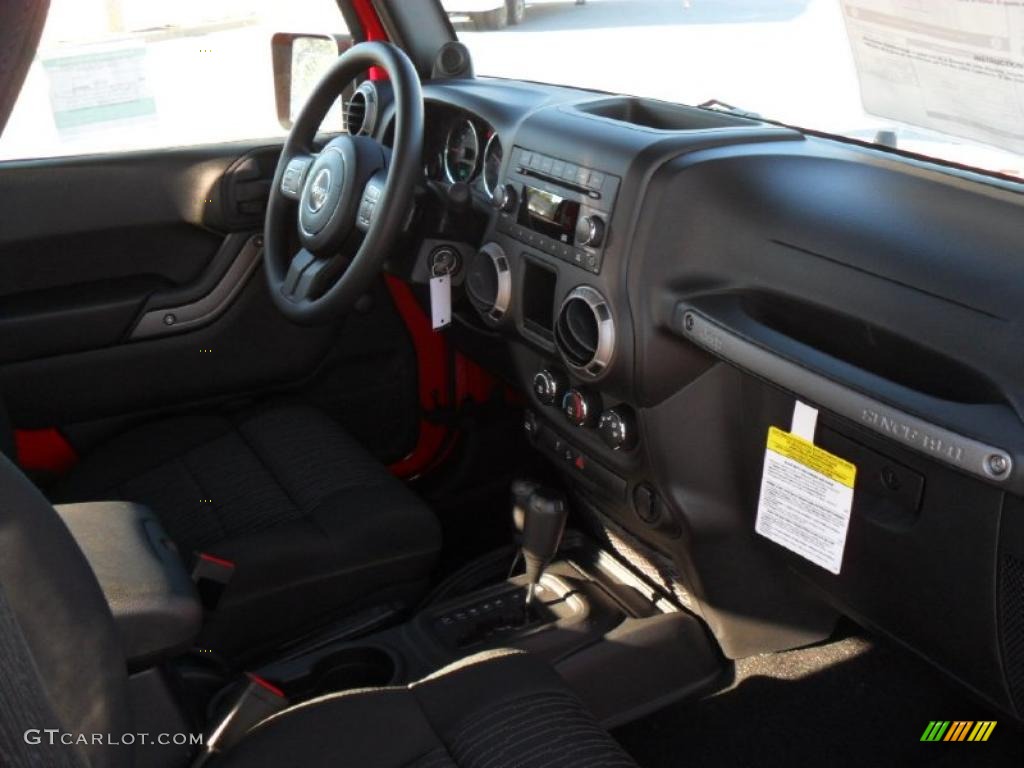 2011 Wrangler Sport 4x4 - Flame Red / Black photo #19