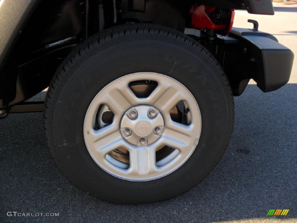2011 Jeep Wrangler Sport 4x4 Wheel Photo #38588433