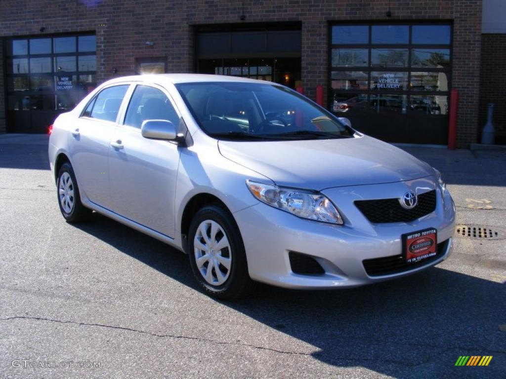 2010 Corolla LE - Classic Silver Metallic / Ash photo #1