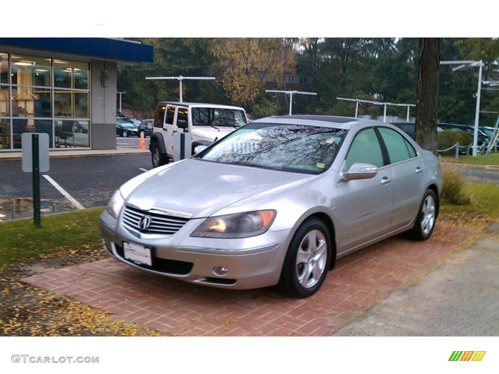 Platinum Frost Metallic 2007 Acura RL 3.5 AWD Sedan Exterior Photo #38588529
