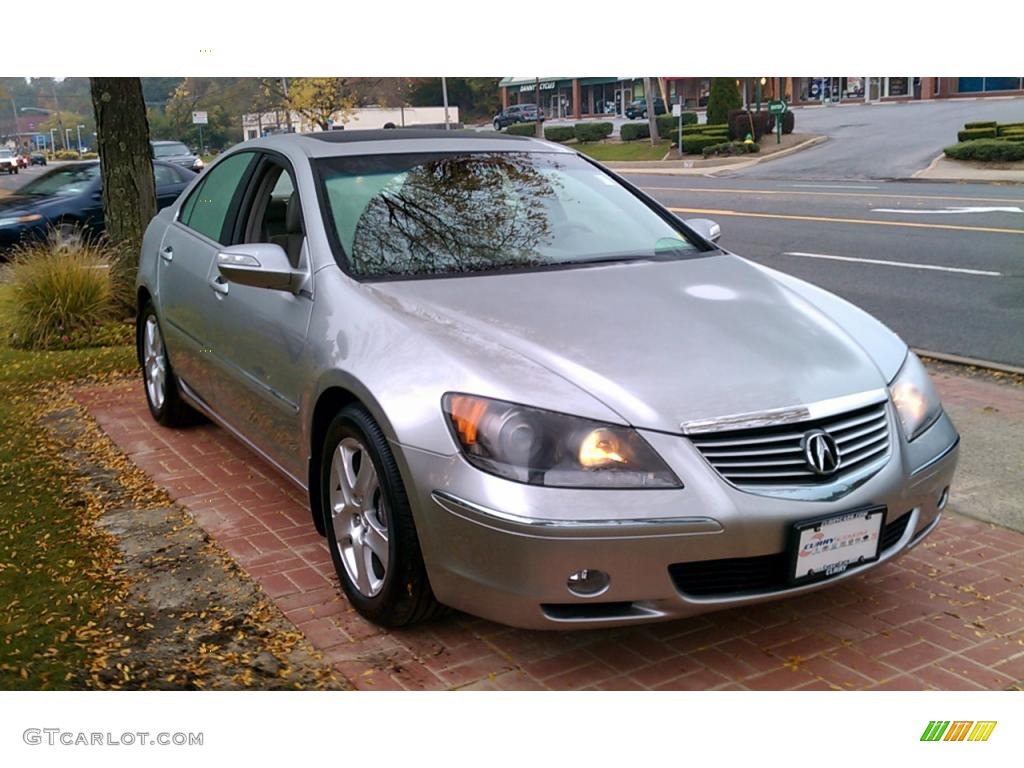 Platinum Frost Metallic 2007 Acura RL 3.5 AWD Sedan Exterior Photo #38588573