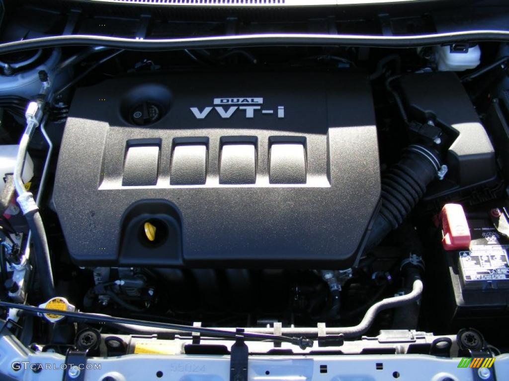 2010 Corolla LE - Classic Silver Metallic / Ash photo #28