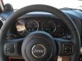 Black/Dark Saddle 2011 Jeep Wrangler Sahara 4x4 Steering Wheel