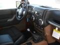 Black/Dark Saddle Interior Photo for 2011 Jeep Wrangler Unlimited #38589509