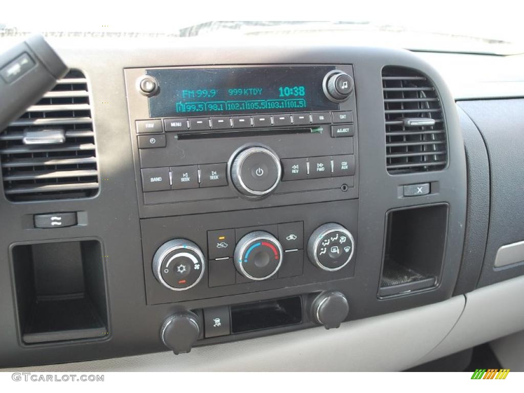 2009 Silverado 1500 LT Crew Cab - Graystone Metallic / Light Titanium photo #16