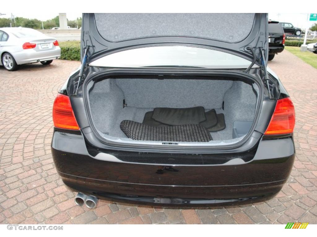 2008 3 Series 328i Sedan - Jet Black / Black photo #11