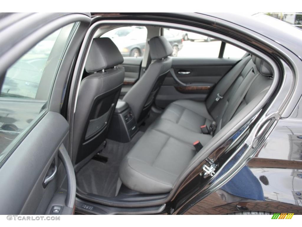 2008 3 Series 328i Sedan - Jet Black / Black photo #12