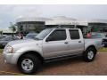 2004 Radiant Silver Metallic Nissan Frontier XE V6 Crew Cab  photo #2