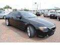 Jet Black - 6 Series 645i Coupe Photo No. 7