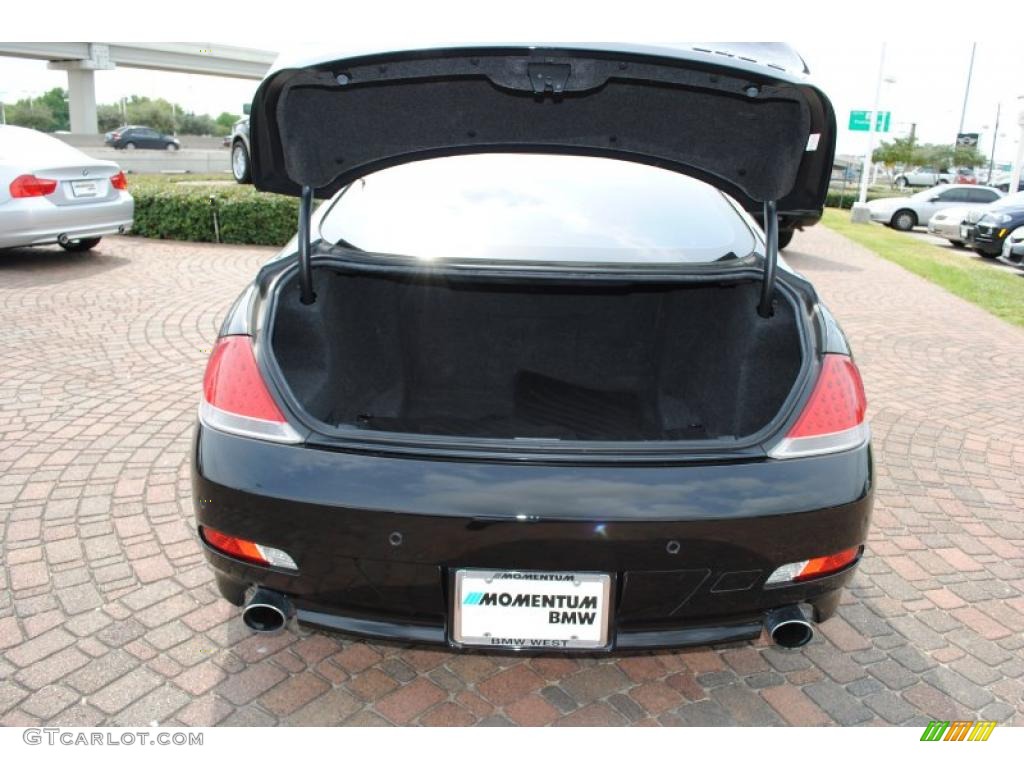 2005 BMW 6 Series 645i Coupe Trunk Photo #38591469