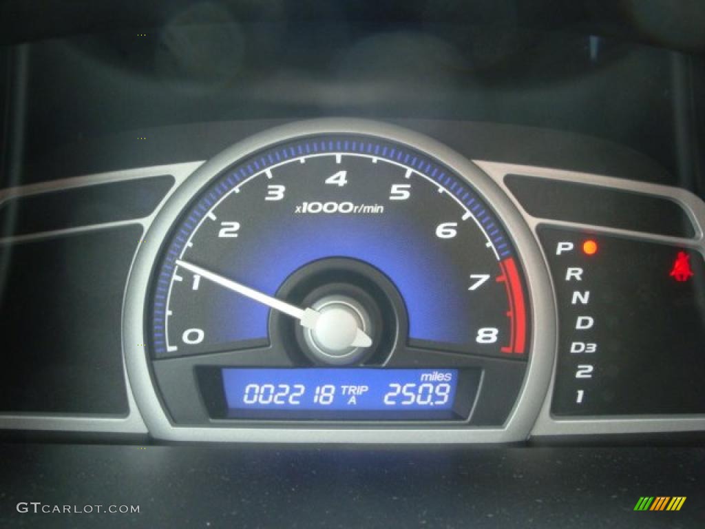2010 Honda Civic EX Coupe Gauges Photo #38591841