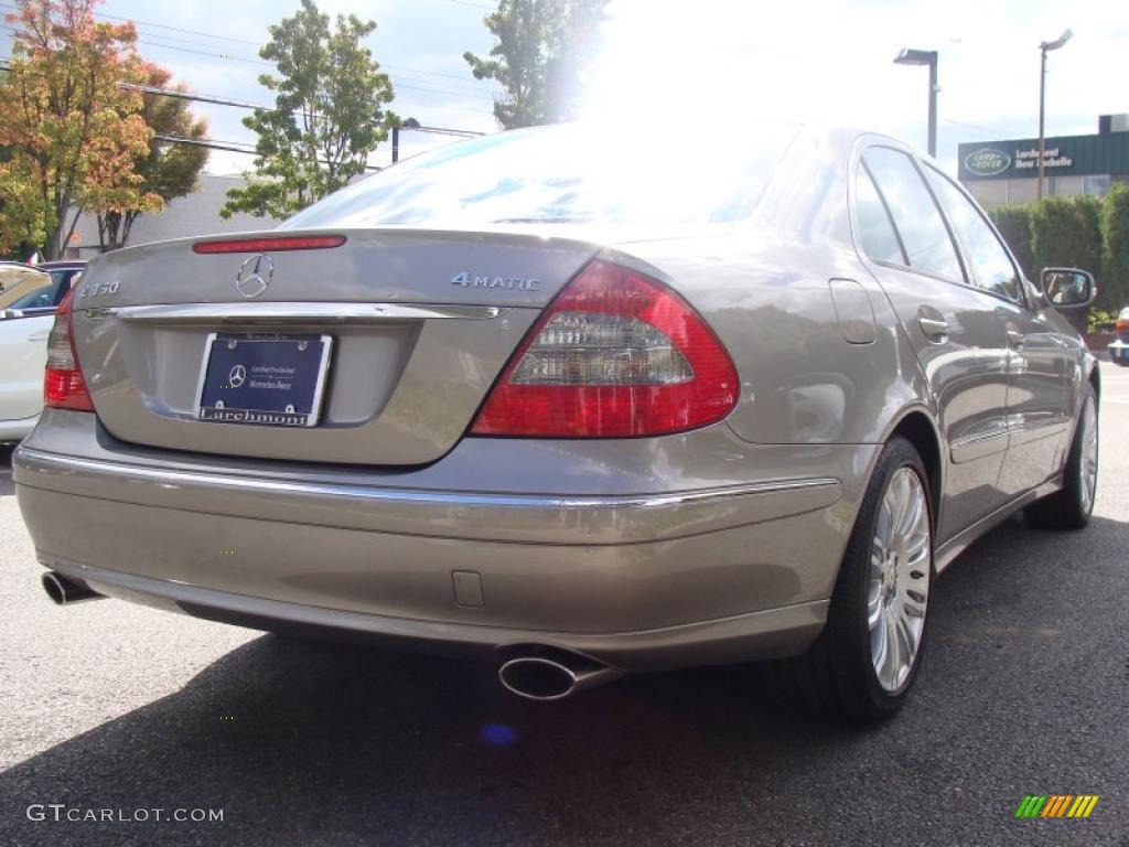 2008 E 350 4Matic Sedan - Pewter Metallic / Cashmere photo #5