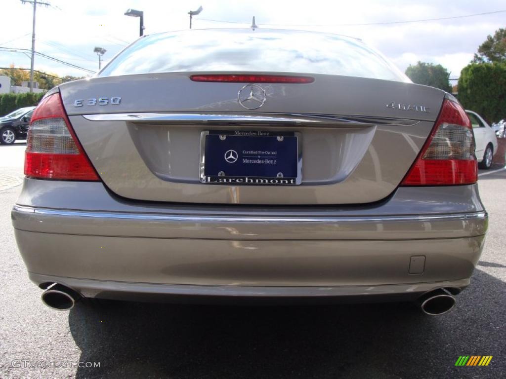 2008 E 350 4Matic Sedan - Pewter Metallic / Cashmere photo #6