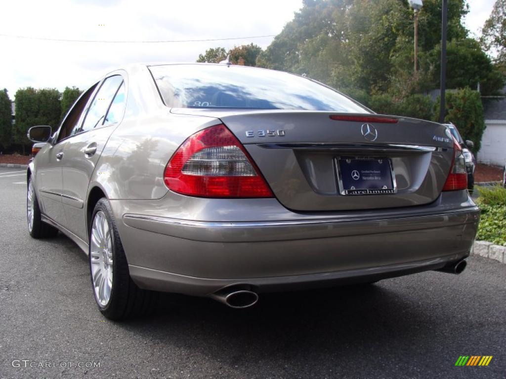 2008 E 350 4Matic Sedan - Pewter Metallic / Cashmere photo #7