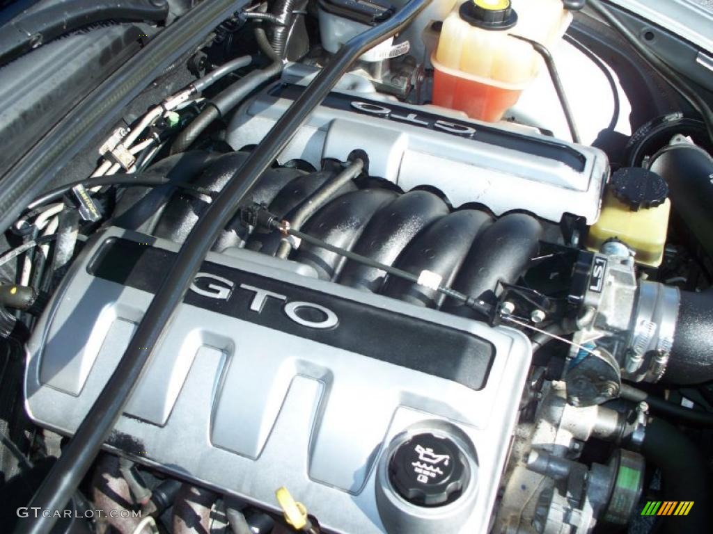 2004 Pontiac GTO Coupe 5.7 Liter OHV 16-Valve V8 Engine Photo #38592501