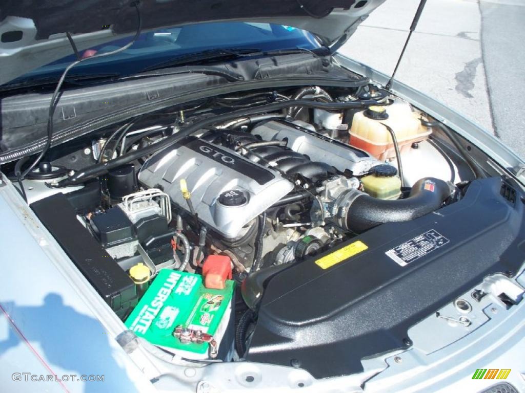 2004 Pontiac GTO Coupe 5.7 Liter OHV 16-Valve V8 Engine Photo #38592521