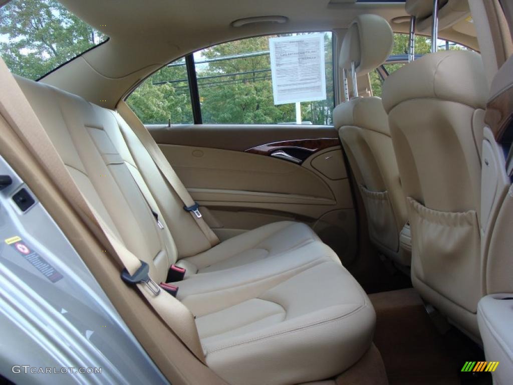 2008 E 350 4Matic Sedan - Pewter Metallic / Cashmere photo #18