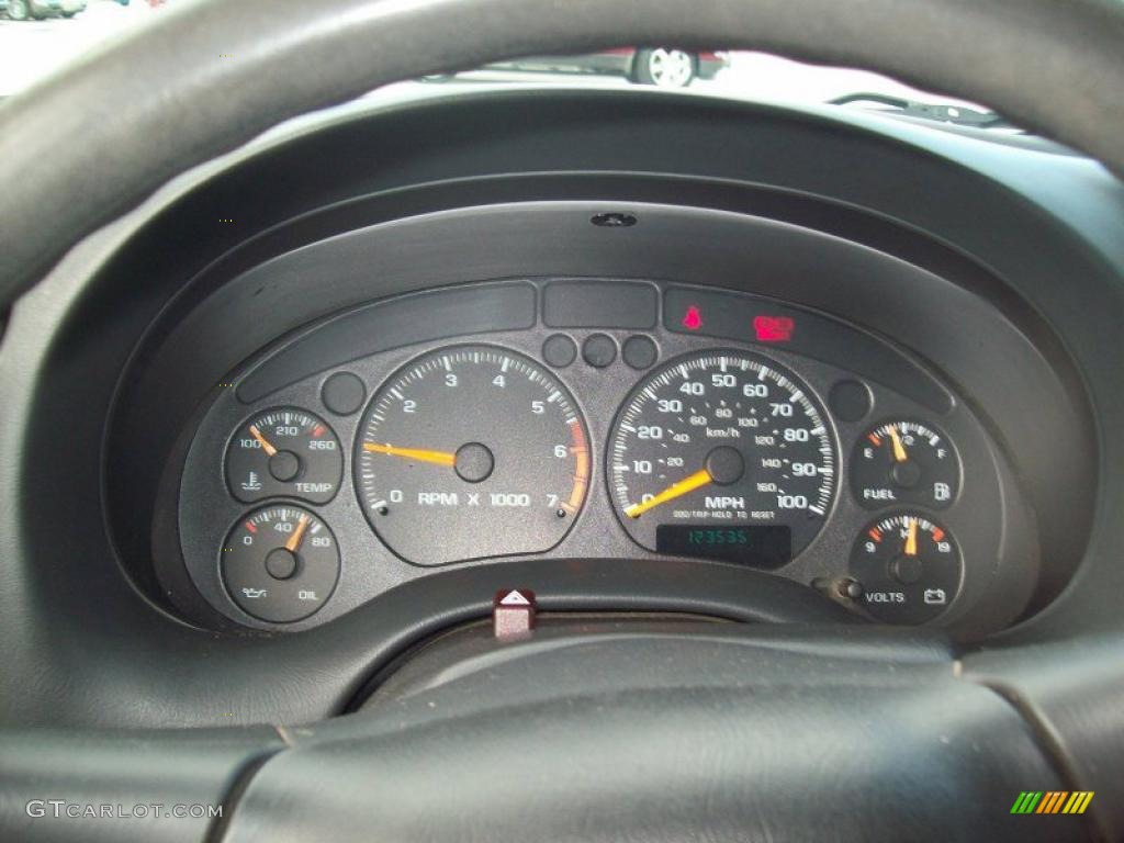 2000 Chevrolet S10 Regular Cab Gauges Photo #38593125