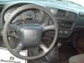 Medium Gray 2000 Chevrolet S10 Regular Cab Dashboard