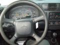 Medium Gray 2000 Chevrolet S10 Regular Cab Steering Wheel
