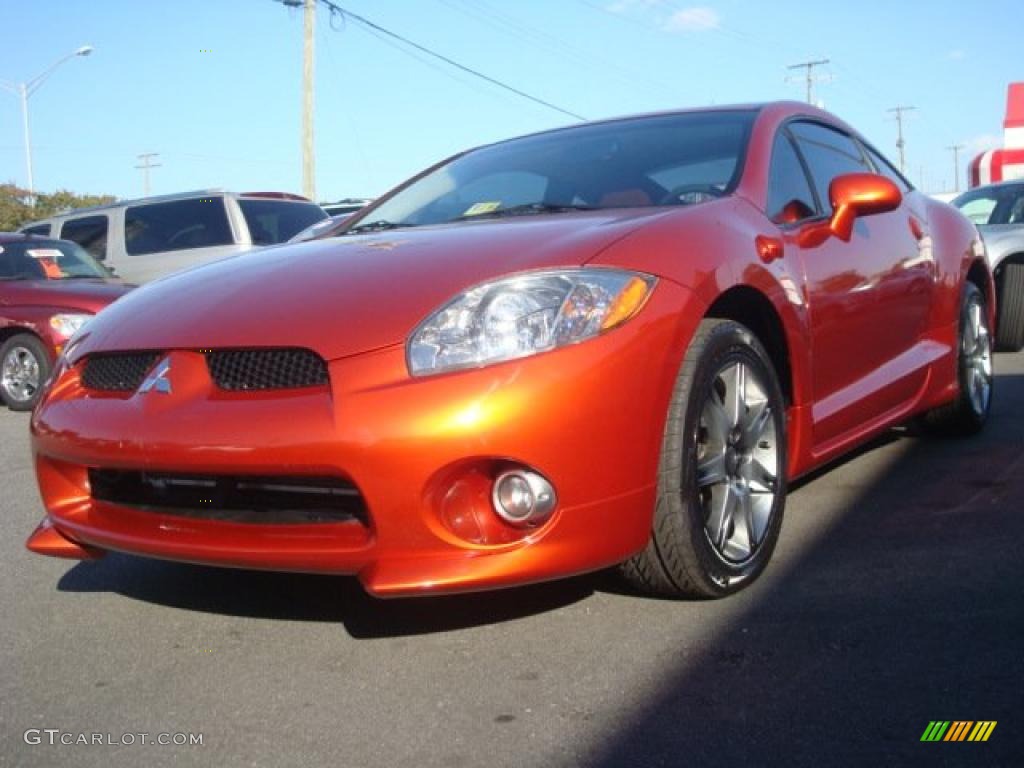 Sunset Orange Pearlescent Mitsubishi Eclipse