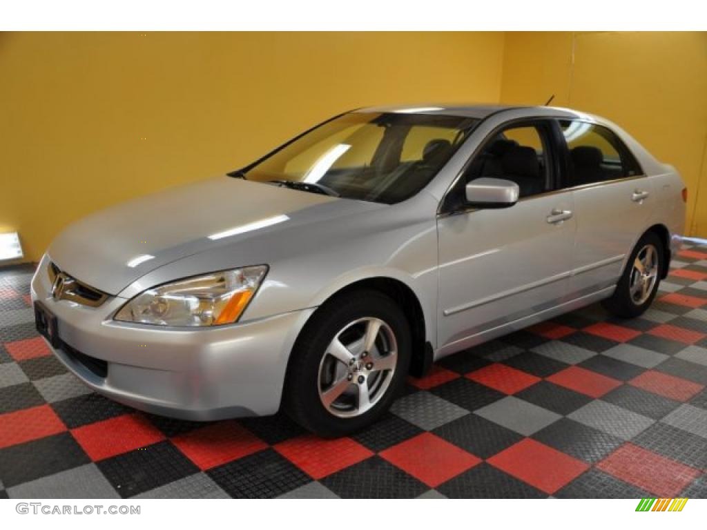 2005 Accord Hybrid Sedan - Silver Frost Metallic / Gray photo #2