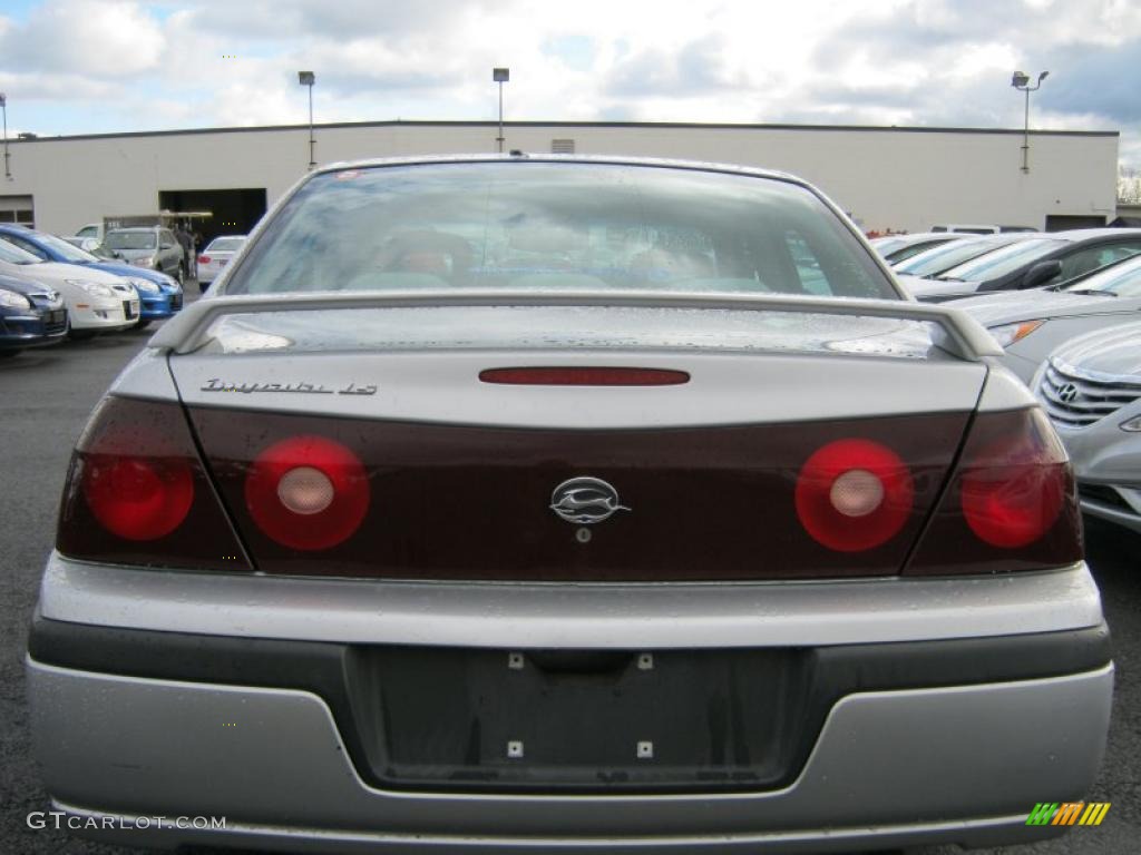 2003 Impala LS - Galaxy Silver Metallic / Medium Gray photo #15