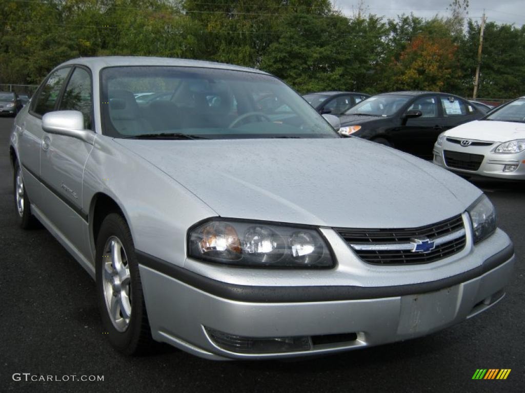 2003 Impala LS - Galaxy Silver Metallic / Medium Gray photo #16