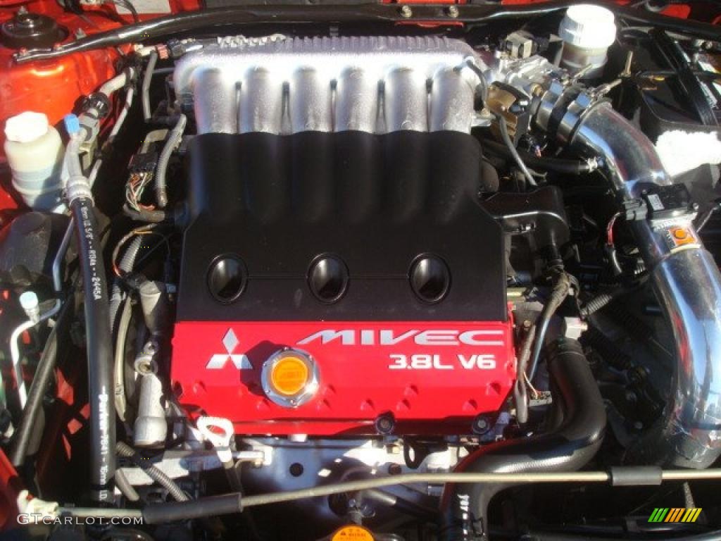 2006 Mitsubishi Eclipse GT Coupe 3.8 Liter SOHC 24 Valve MIVEC V6 Engine Photo #38594221